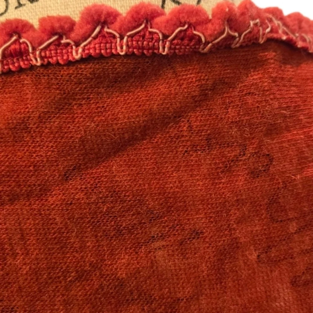 Elegant Red and Brown Handmade Shawl Wrap Scarf